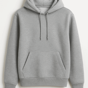 plain gray hoodie