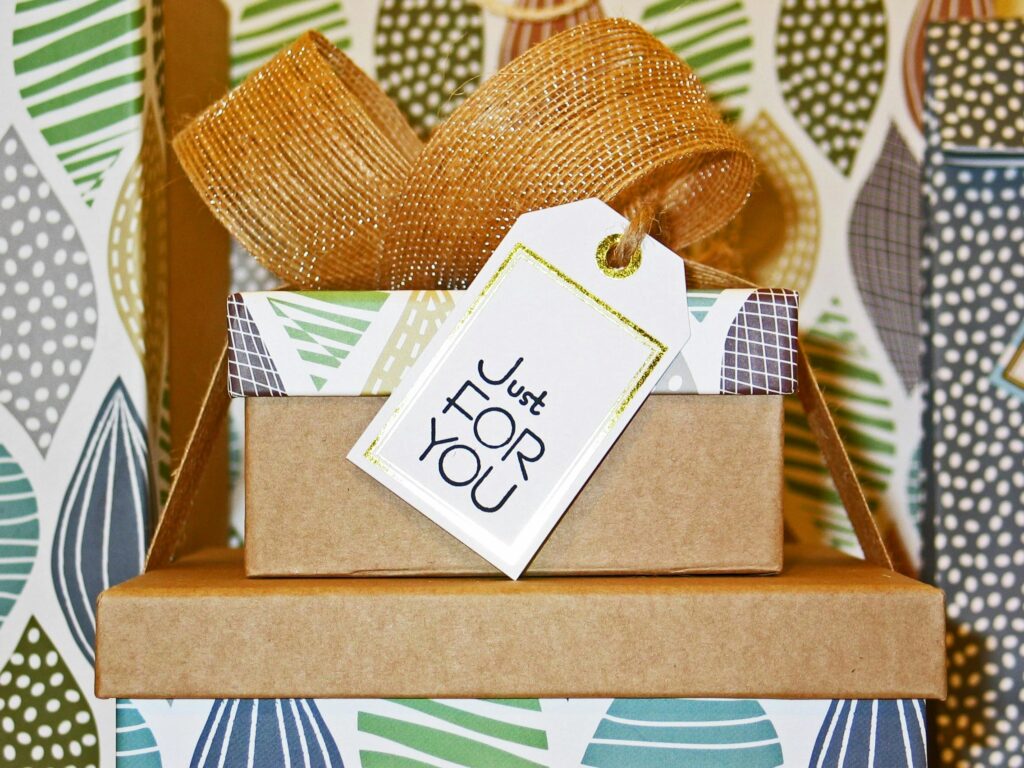 Gift card gift box